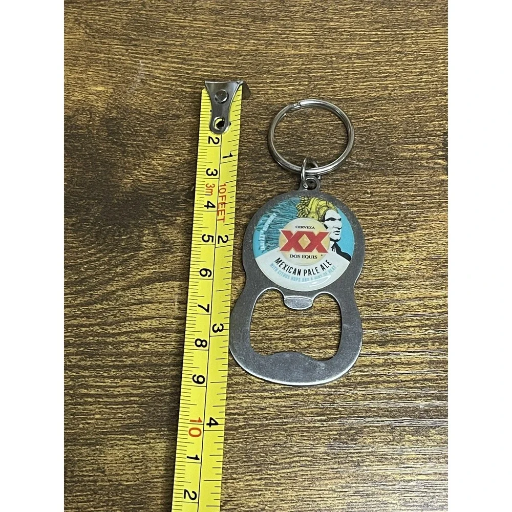CERVEZA XX DOS EQUIS Mexican Pale Ale Beer KeyChain Rare 🙌🏼 Collectors Item